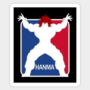 Hanma Sports - non-worn version Sticker